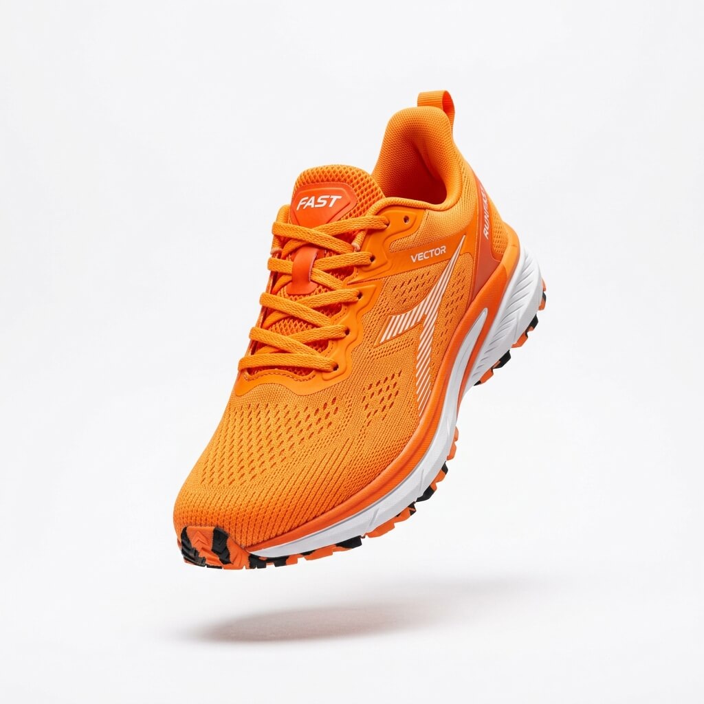 AI-generated running shoe Amazon listing image example
