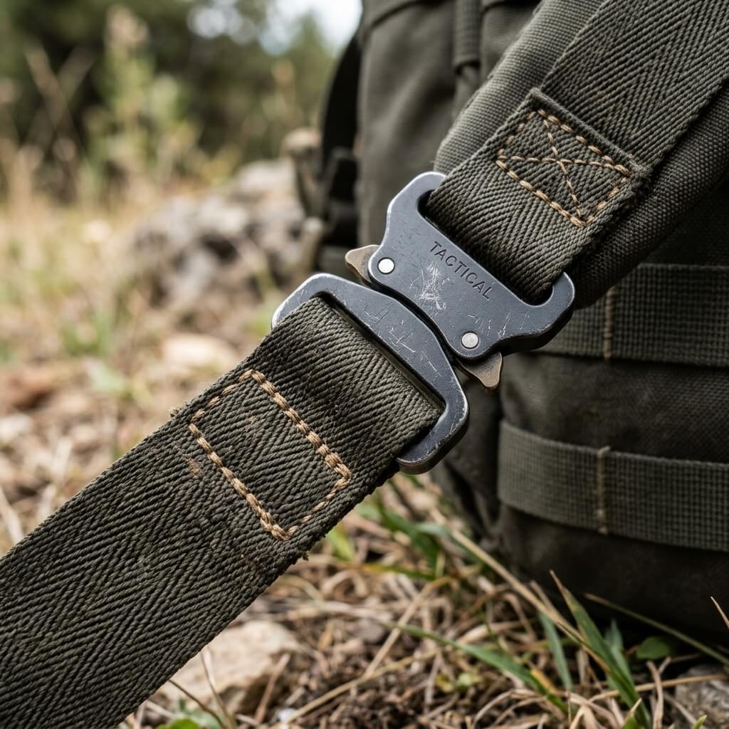 AI-generated tactical strap Amazon listing image example