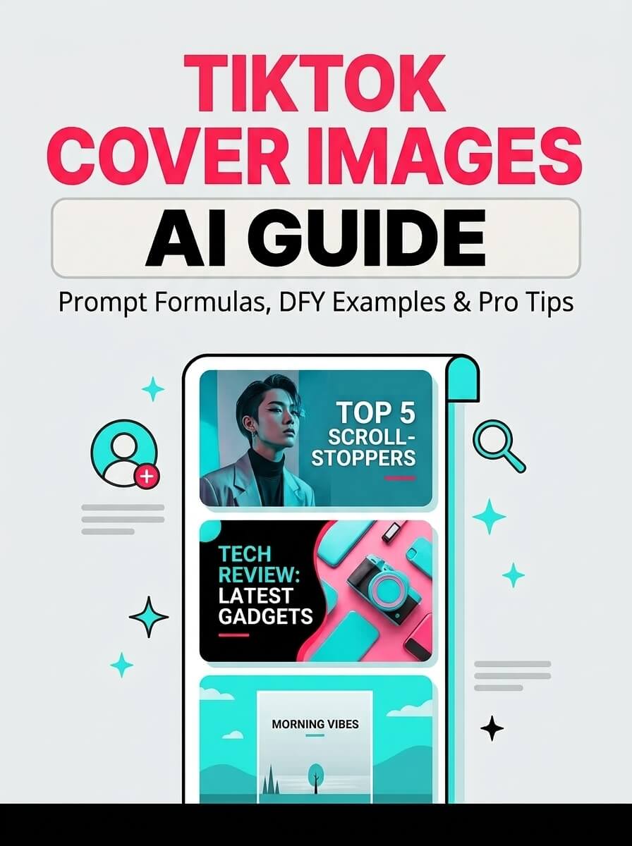 TikTok Cover Images AI Guide cover