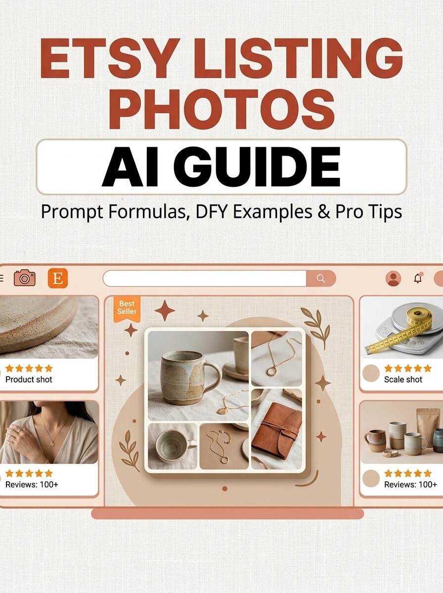 Etsy Listing Photos AI Guide cover