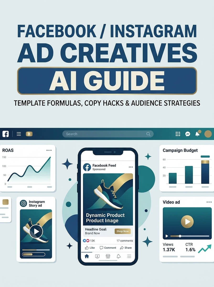 Facebook/Instagram Ad Creatives AI Guide cover