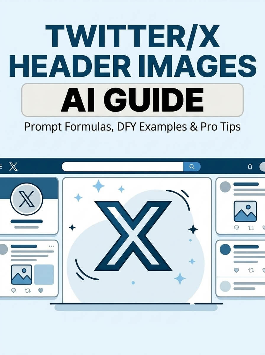 Twitter/X Header Images AI Guide cover