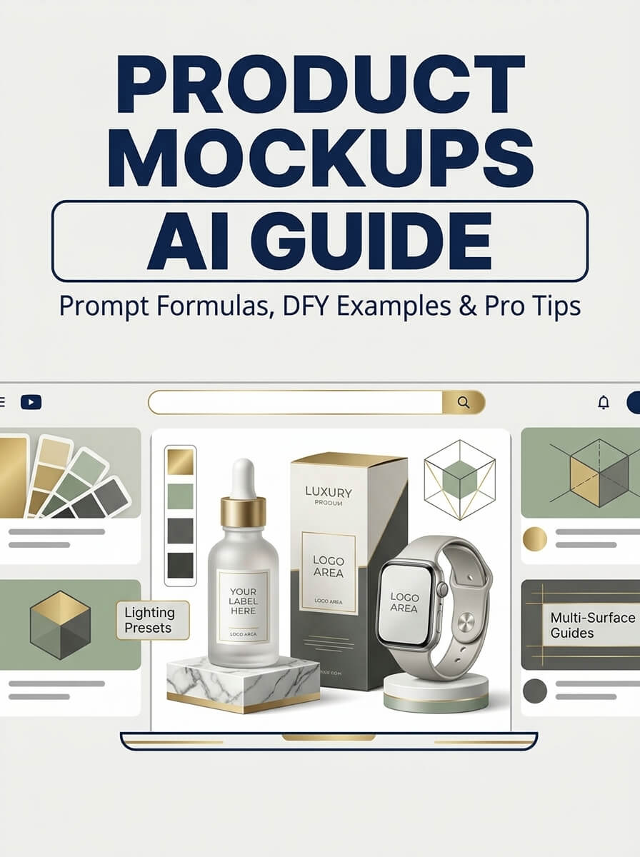 Product Mockups AI Guide cover