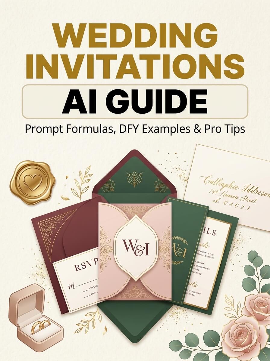 Wedding Invitations AI Guide cover