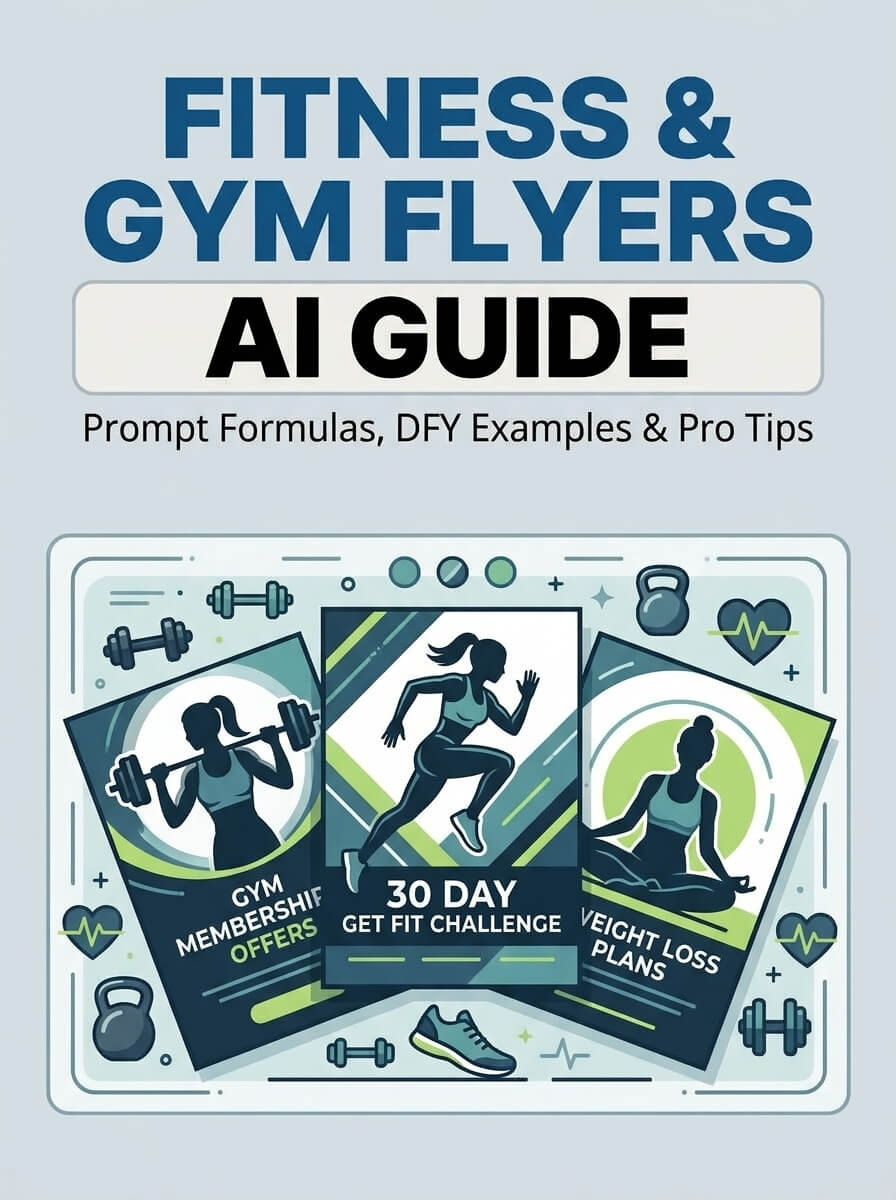 Fitness/Gym Flyers AI Guide cover