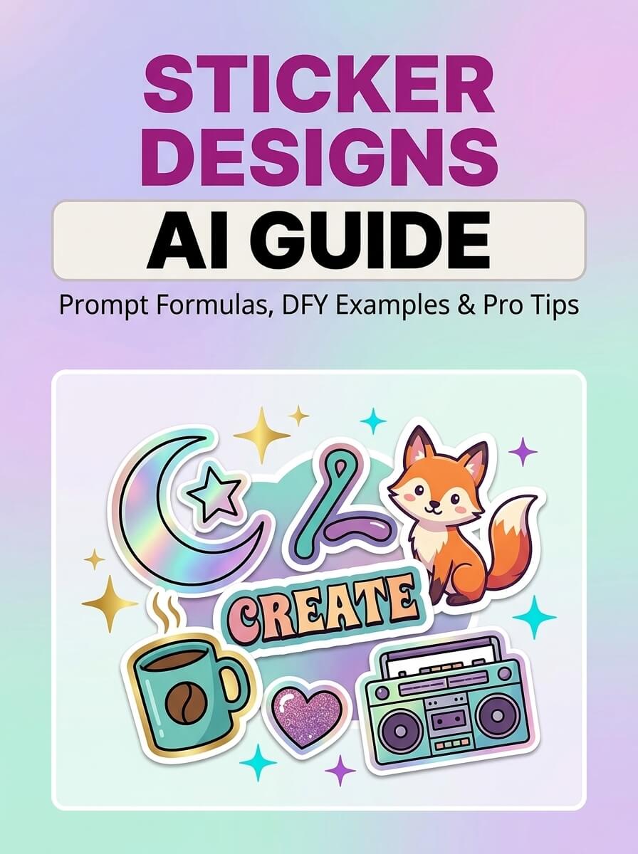 Sticker Designs AI Guide cover